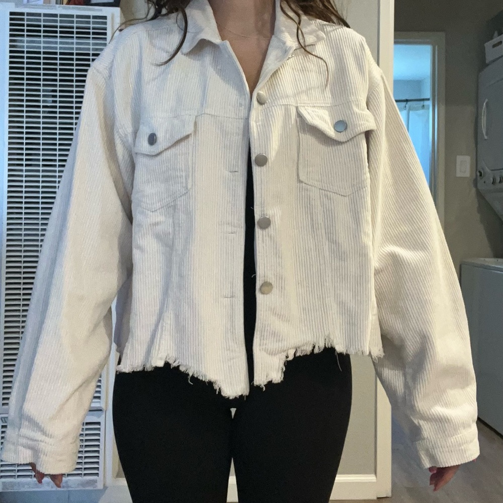 Altard State Ivory Jean Jacket